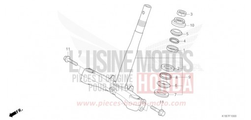 STEERING STEM NSS350AN de 2022